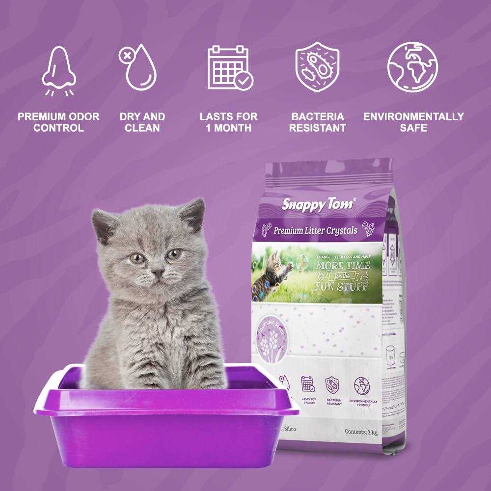 Snappy Tom Crystal Cat Litter