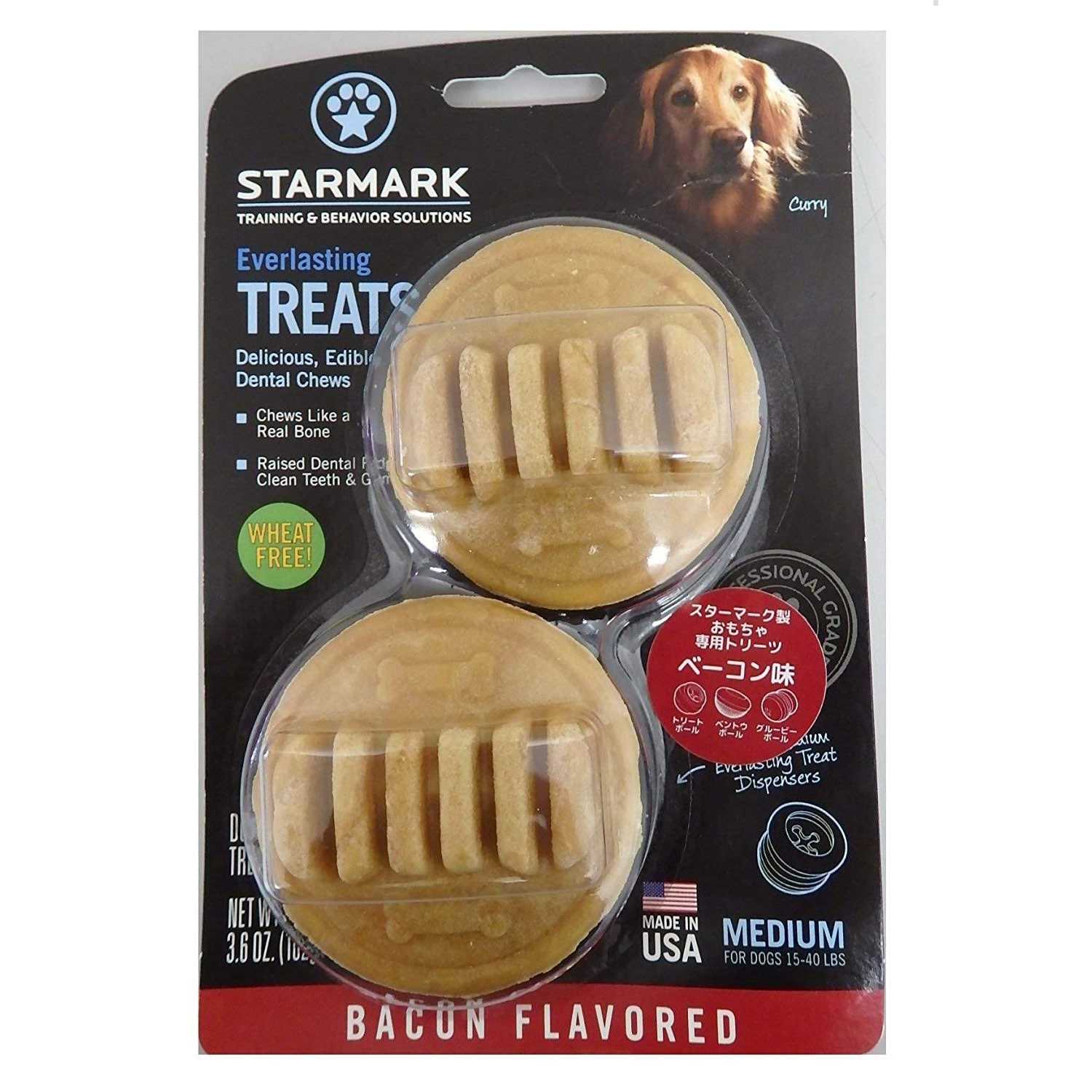 Starmark Everlasting Bacon Dog Treats