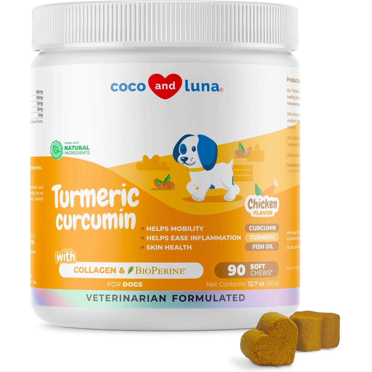 Coco and Luna Turmeric for Dogs