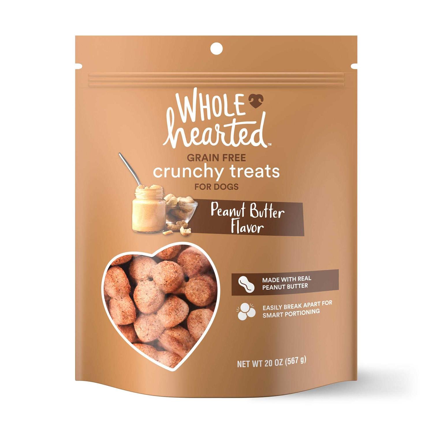 WholeHearted Grain Free Peanut Butter Dog Treats
