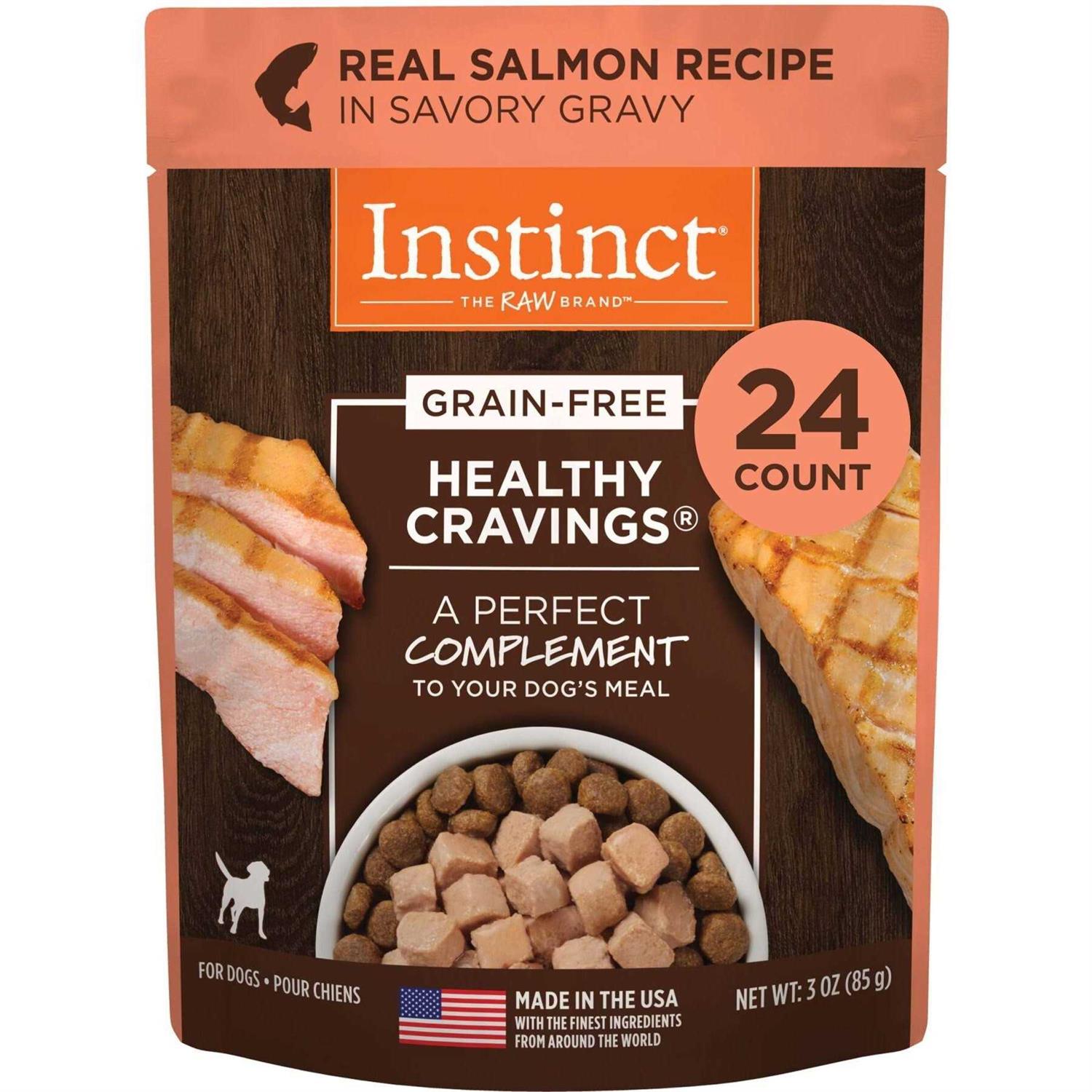 Instinct Healthy Cravings Grain Free Real Recipe Wet Dog Food Topper