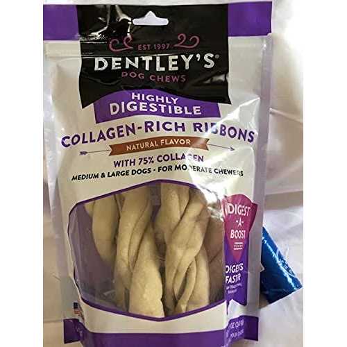 Dentley’s Highly Digestable 6 Collagen Ribbons Dog Chew