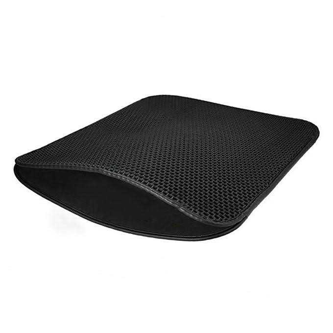 LeToo Cat Litter Mat Grey Trapping for Litter Box