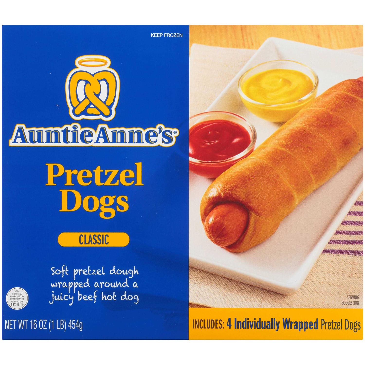 Auntie Anne’s All Beef Classic Pretzel Dogs