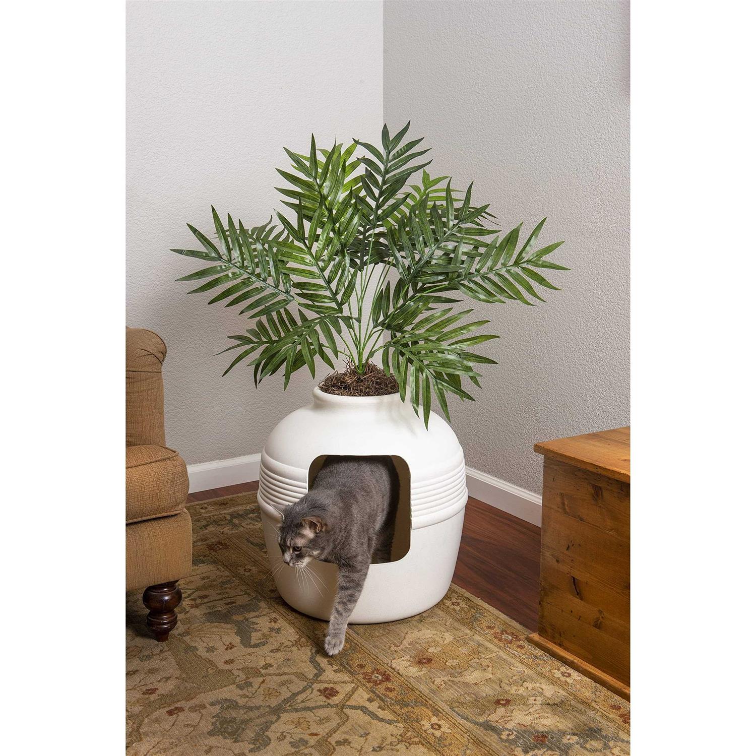 Good Pet Stuff The Original Hidden Planter Cat Litter Box