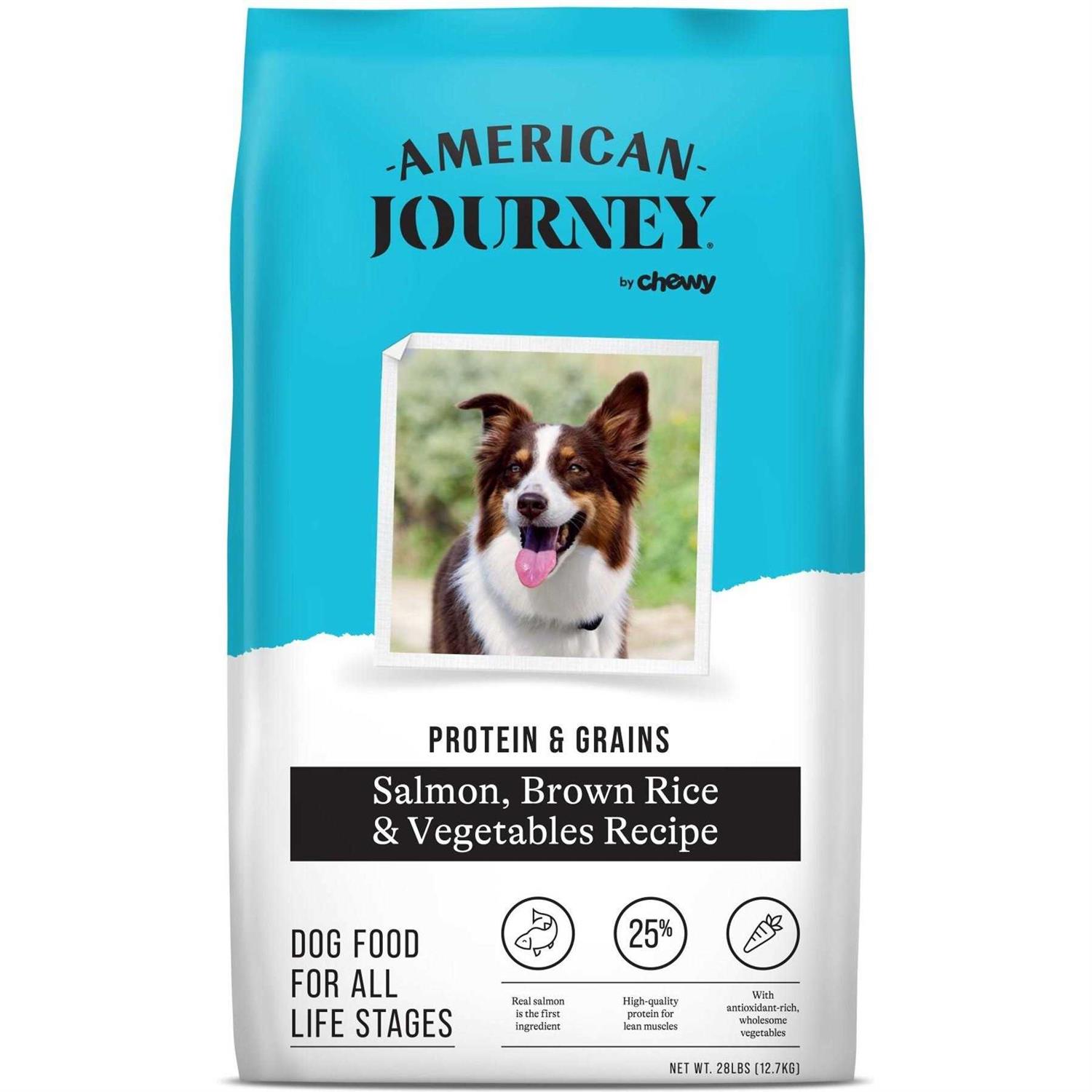 American Journey u0026 Brown Rice Protein First Recipe Dry Dog Food