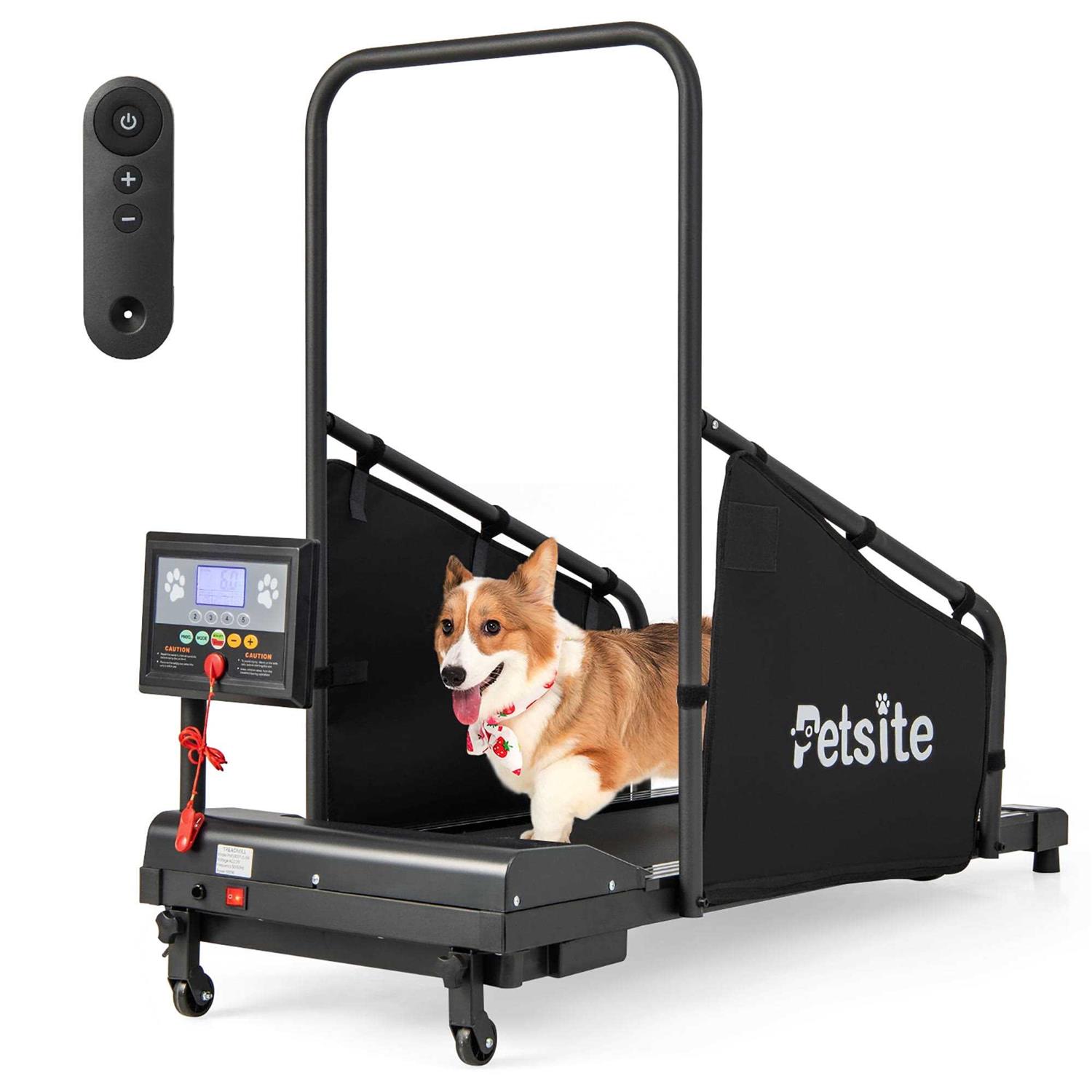 Costway Dog Treadmill for Small/Medium Dogs Indoors Pet Running Training Machine