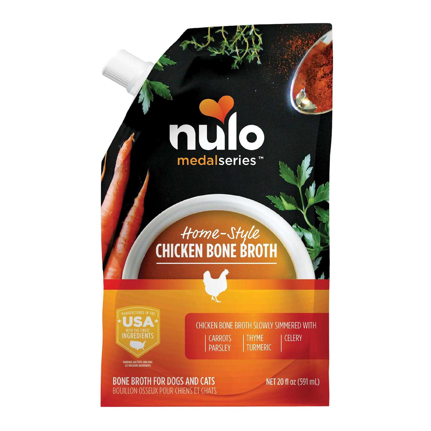 Nulo MedalSeries All Life Stage Bone Broth Wet Dog & Cat Food Topper