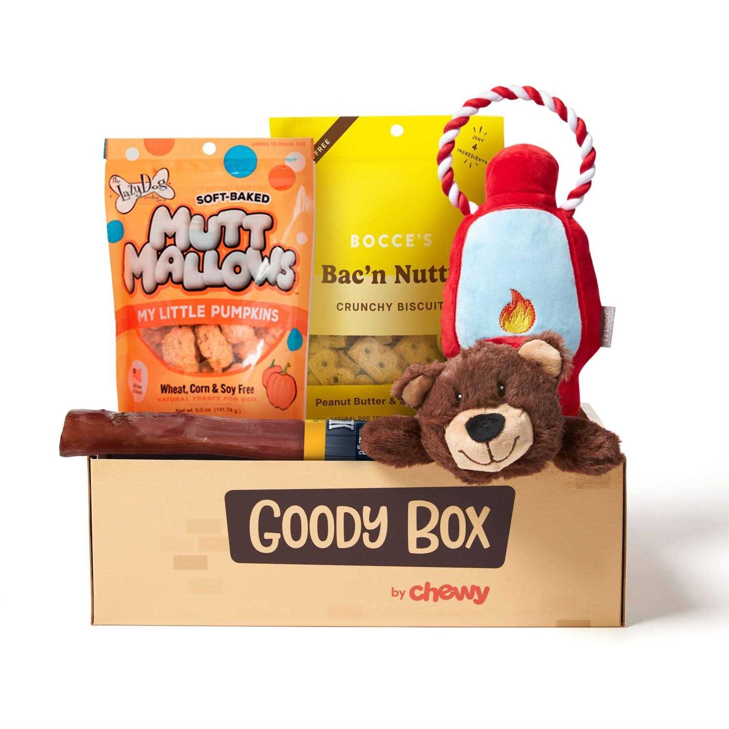 Goody Box Adventure Toys & Treats for Dogs