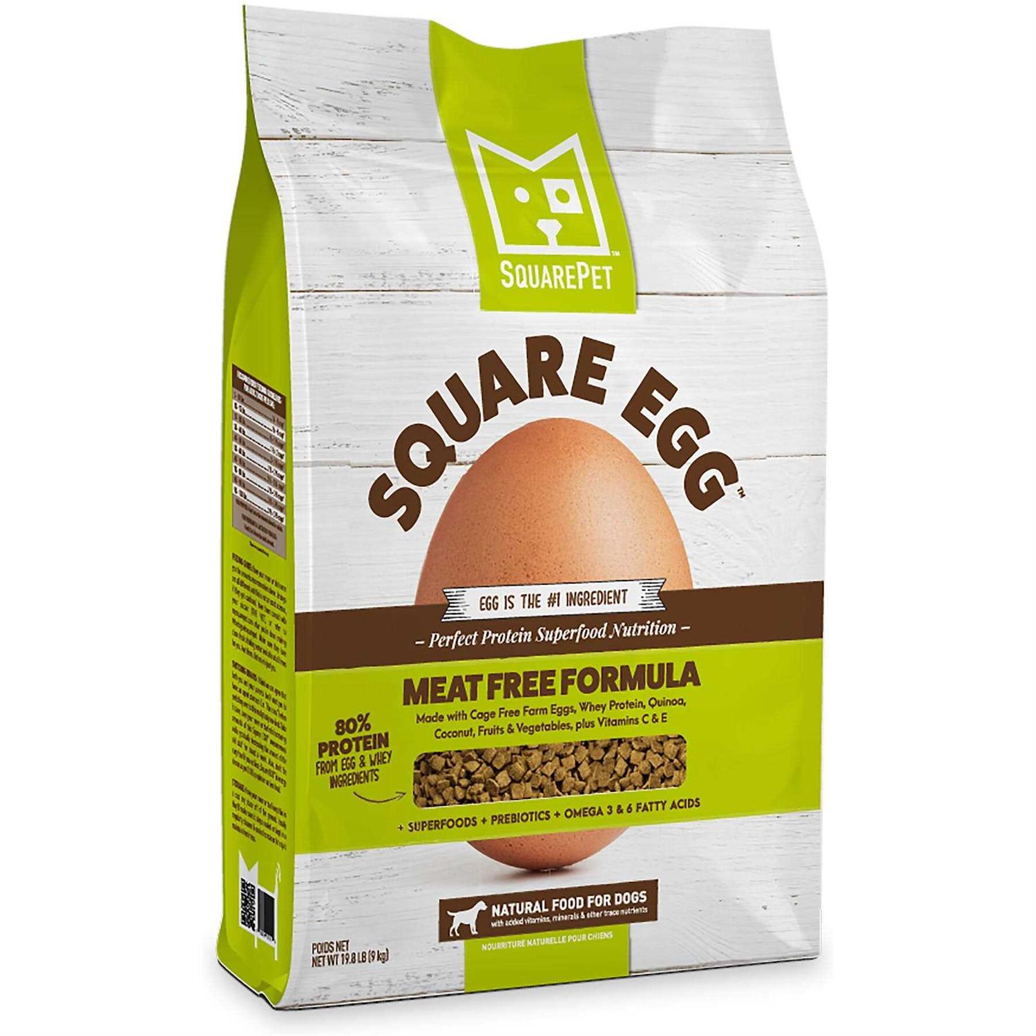 SquarePet Square Egg Meat Free Dry Dog Food