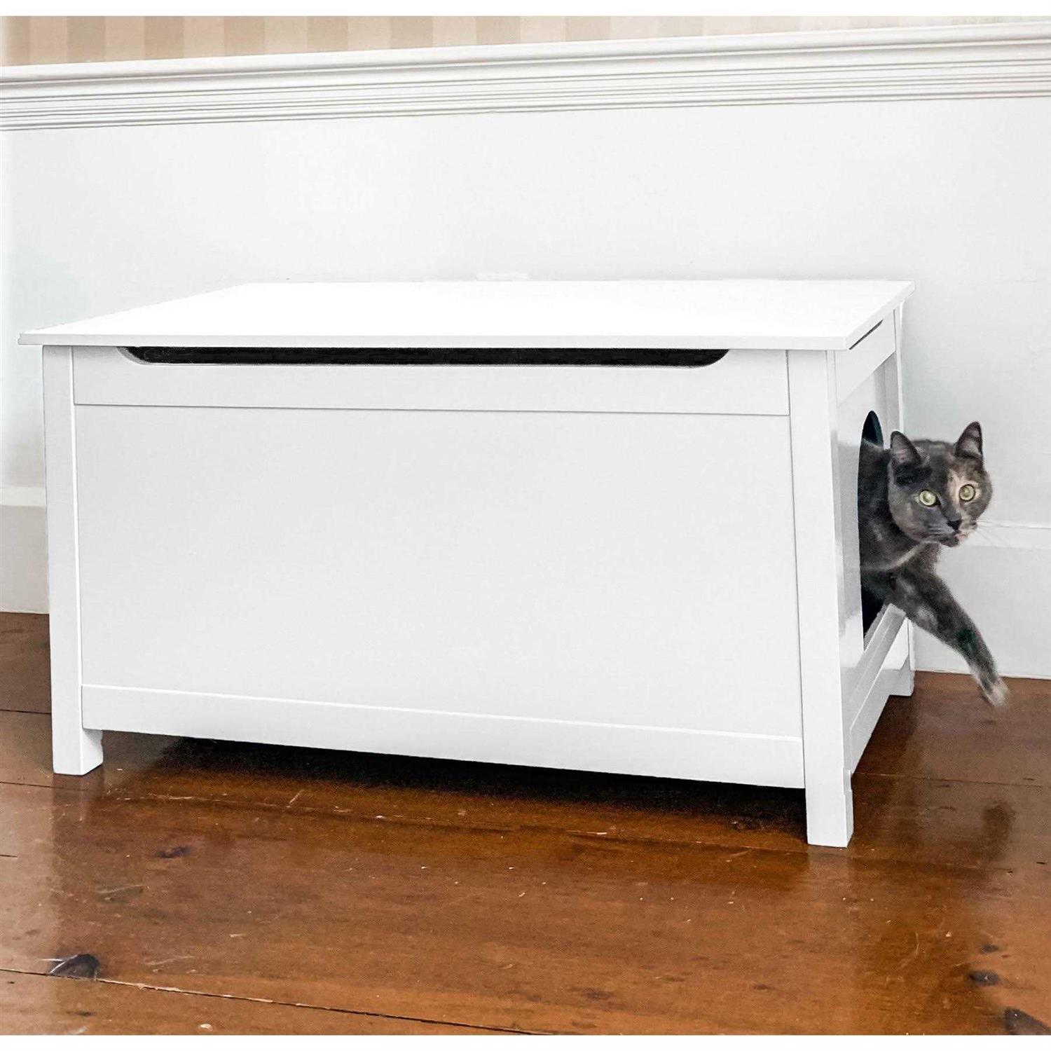 Designer Pet Products Parker Designer Catbox Litter Box Enclosure