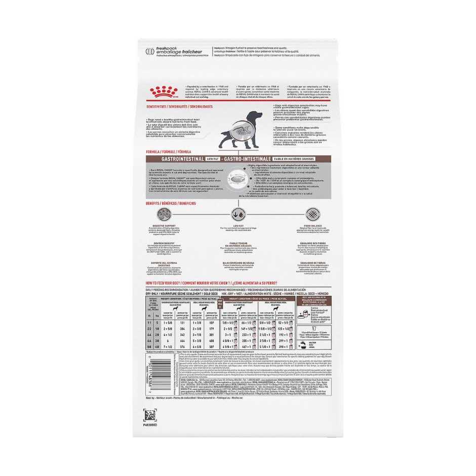 Royal Canin Veterinary Diet Canine Gastrointestinal Low Fat Dry Dog Food