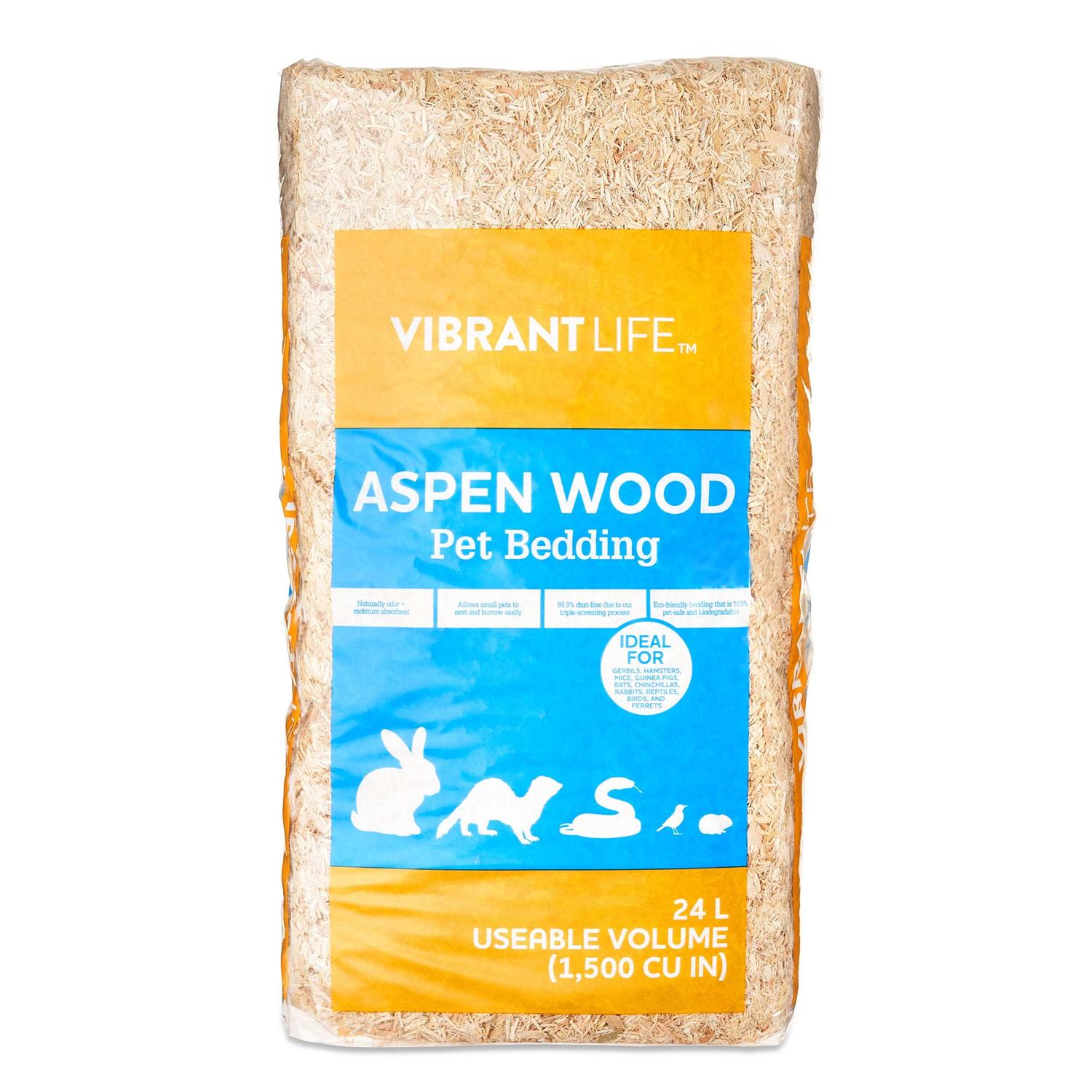 Vibrant Life Aspen Wood Pet Bedding