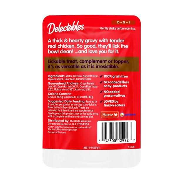 Hartz Delectables Gravy Lickable Treat