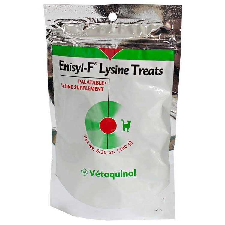 Vetoquinol Enisyl-F Lysine Bites L-Lysine Chews for Cats & Kittens