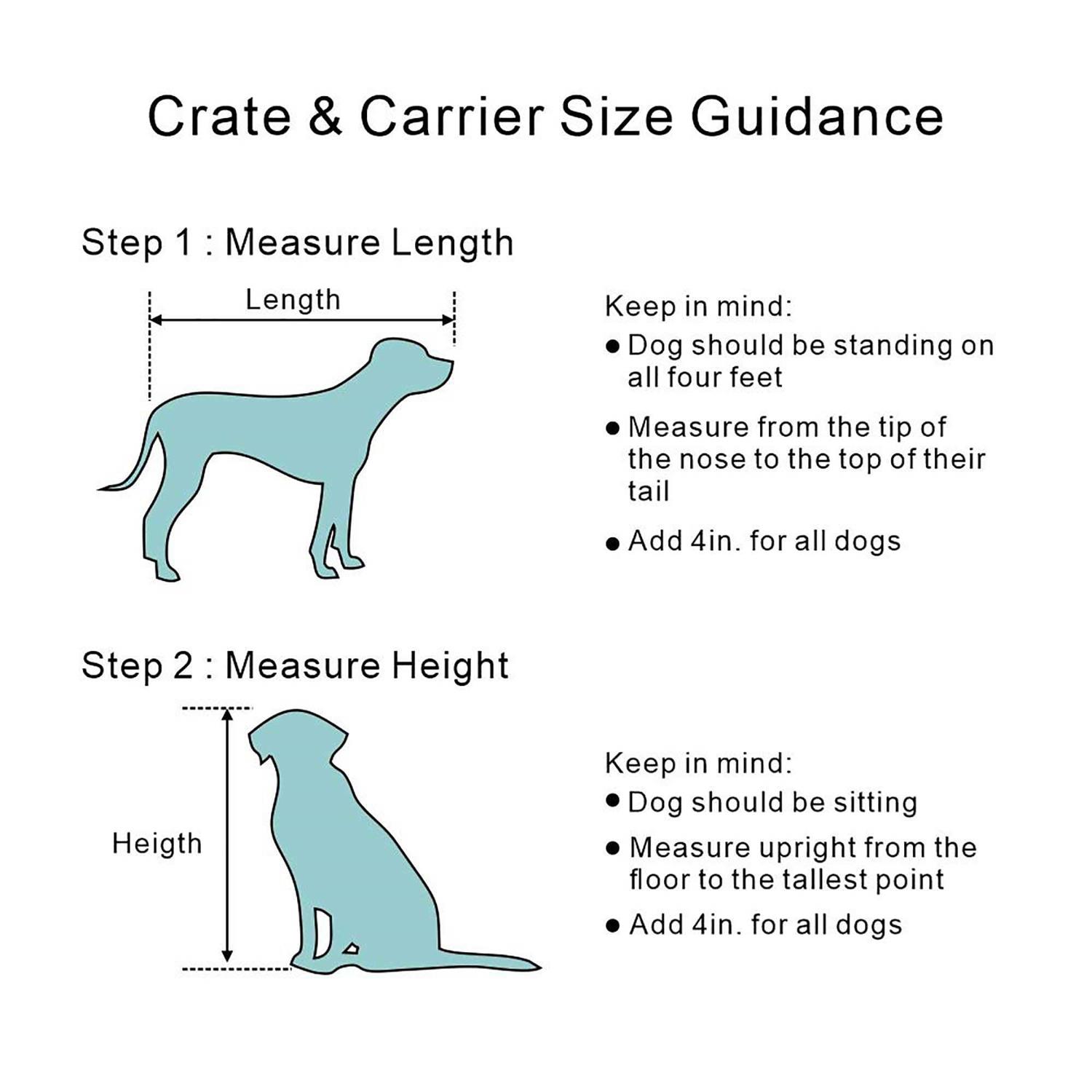 Unipaws Furniture Style Dog Crate with Tray