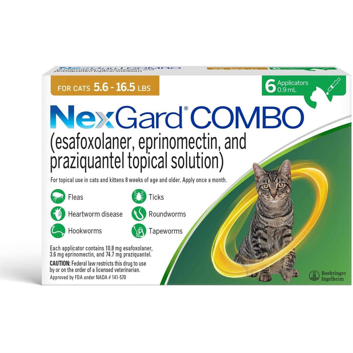 NexGard Combo Topical for Cats