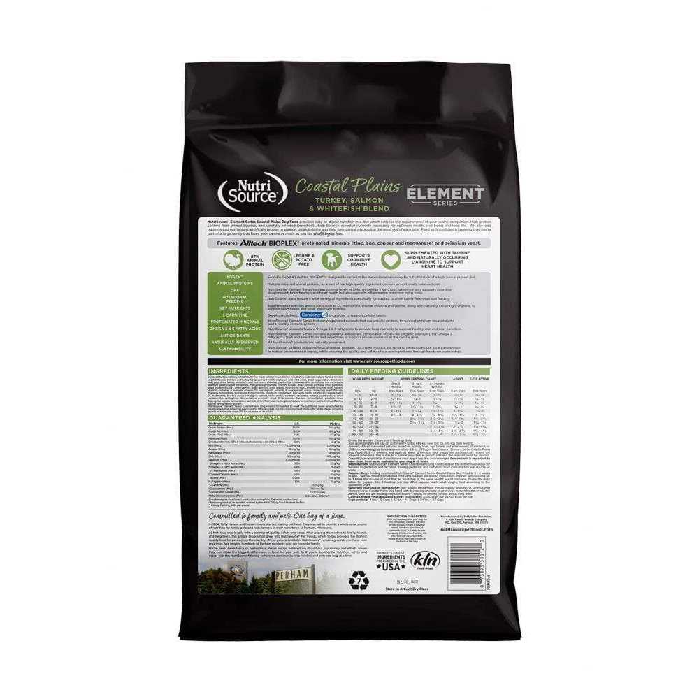 NutriSource Element Series Coastal Plains Recipe Dry Dog Food