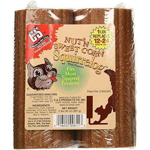 C&S Nut N Sweet Corn Squirrelog