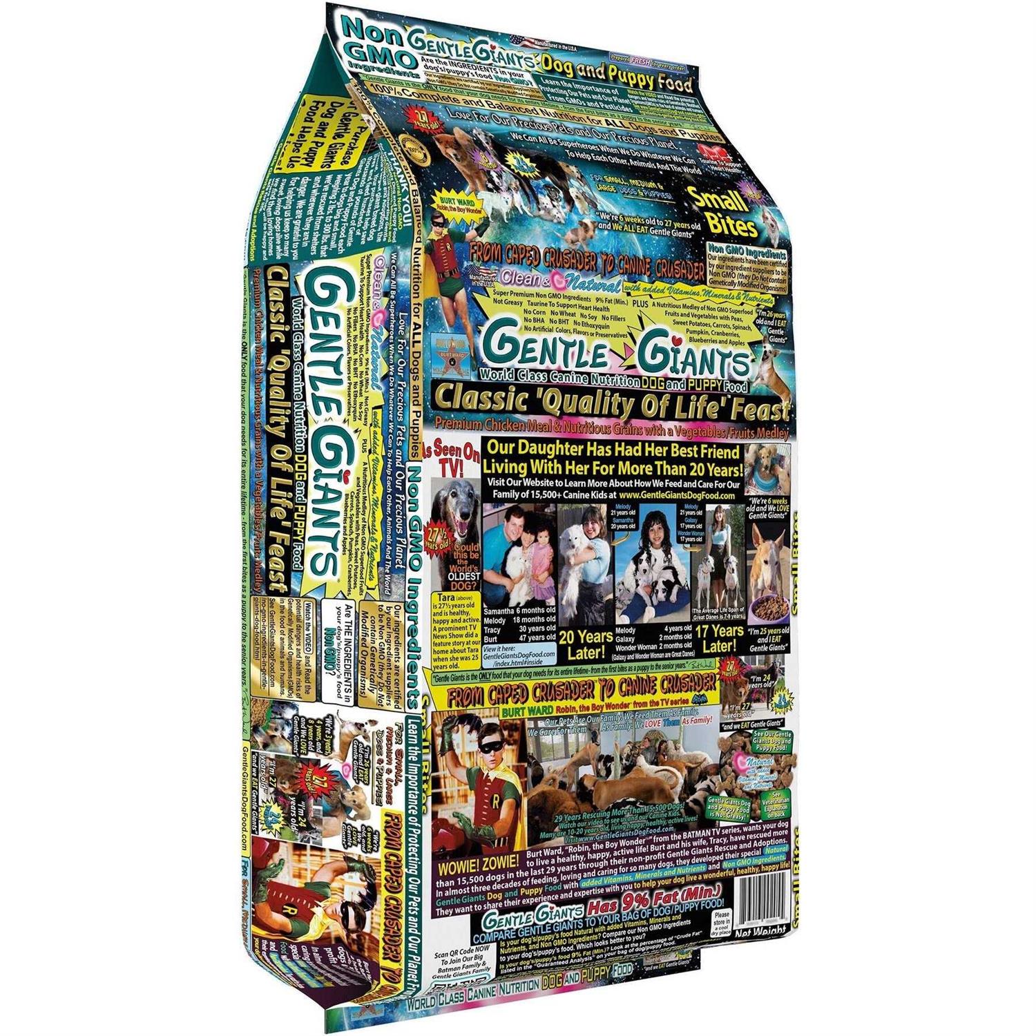 Gentle Giants Natural Non-GMO Dog & Puppy Chicken Dry Dog Food