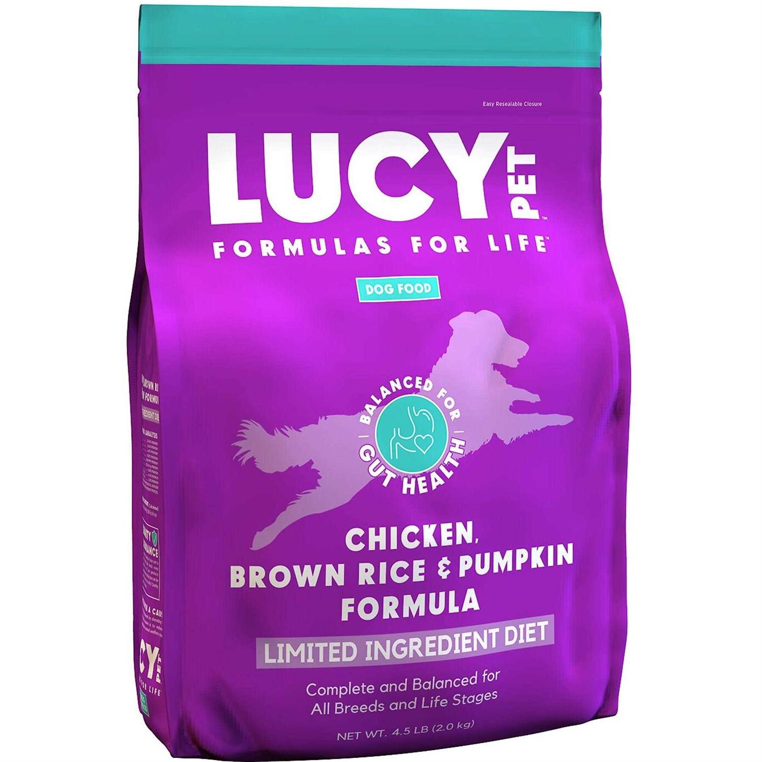 Lucy Pet Formula for Life Chicken Brown Rice & Pumpkin Dry Dog Food