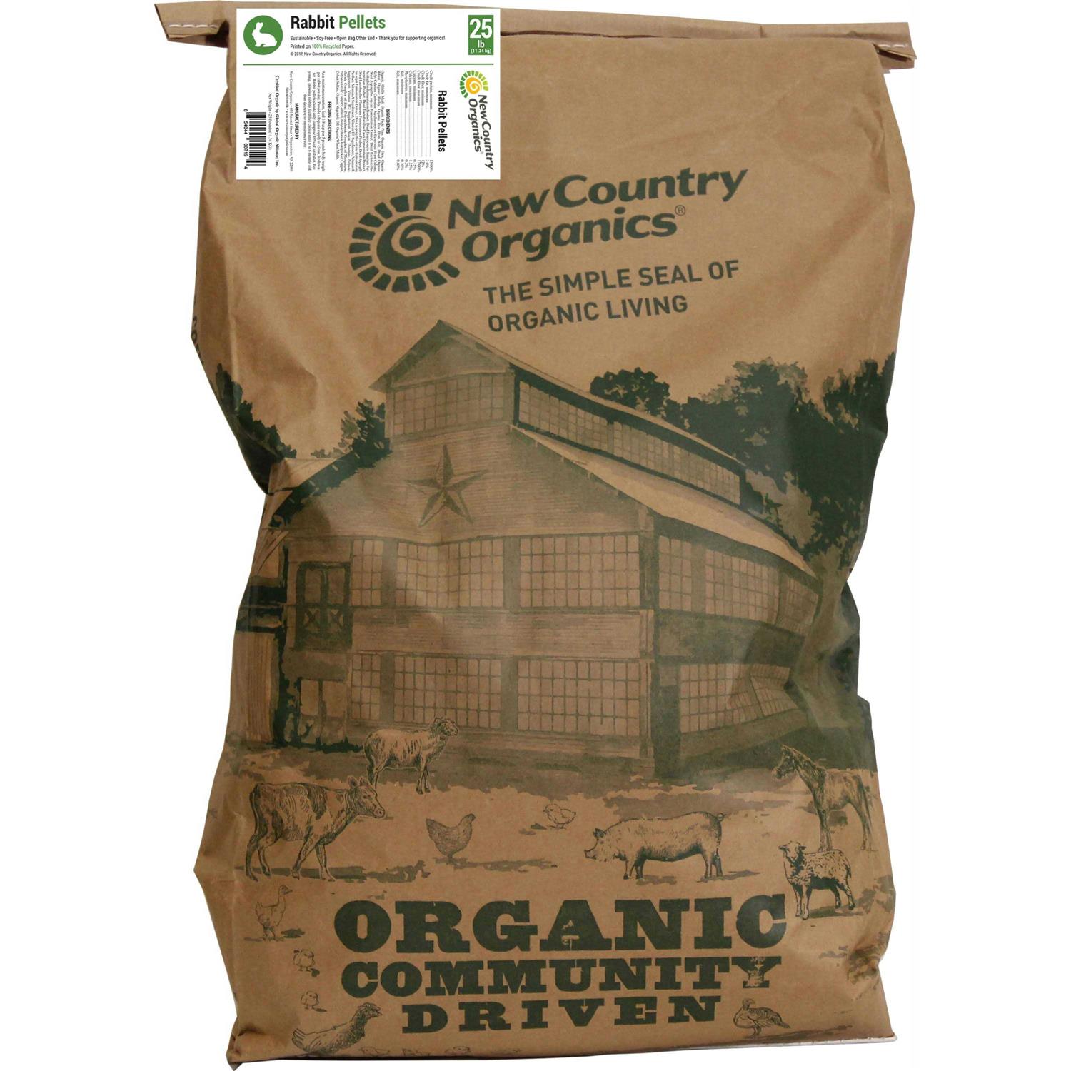 New Country Organics Rabbit Pellets
