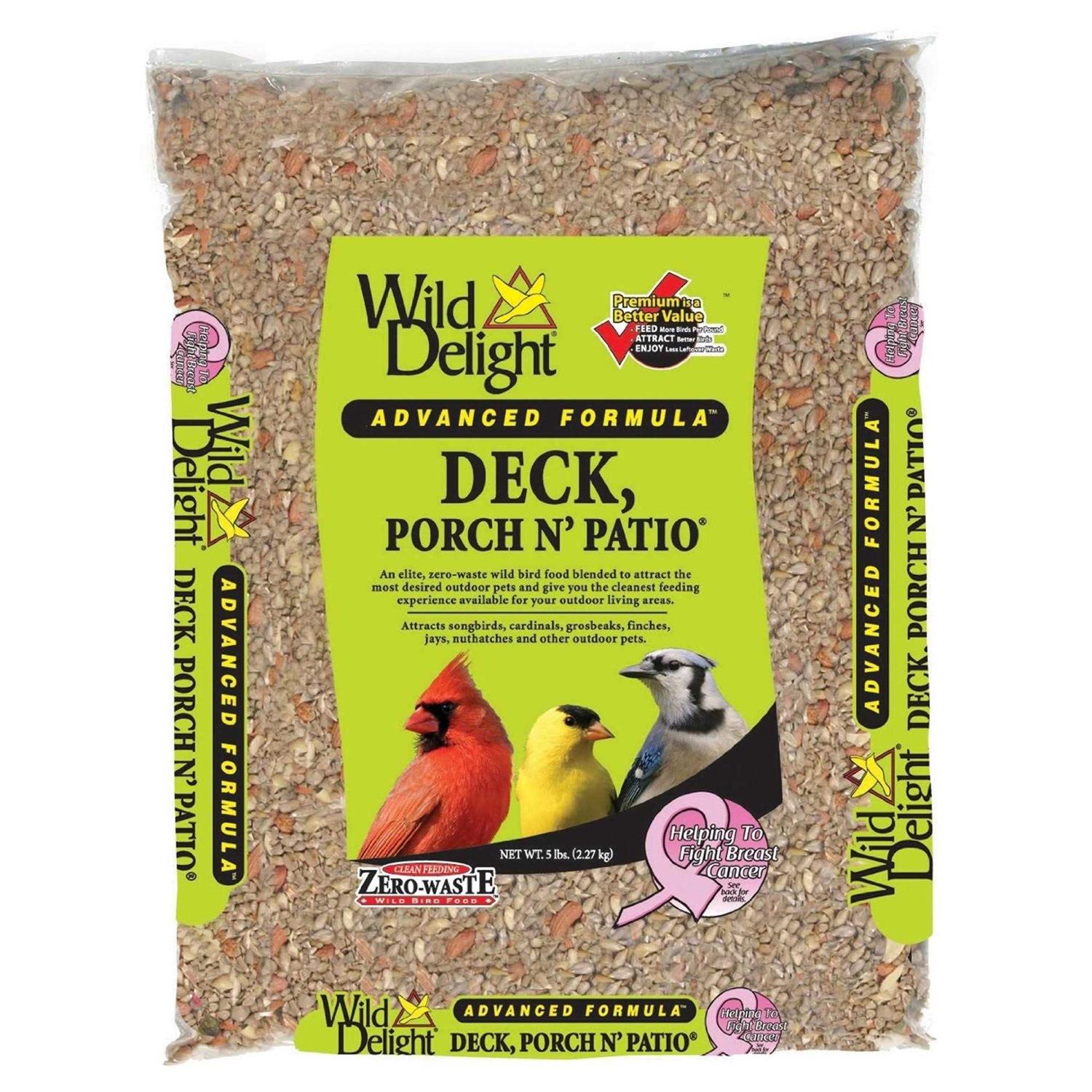 Wild Delight Deck Porch N’ Patio Wild Bird Food