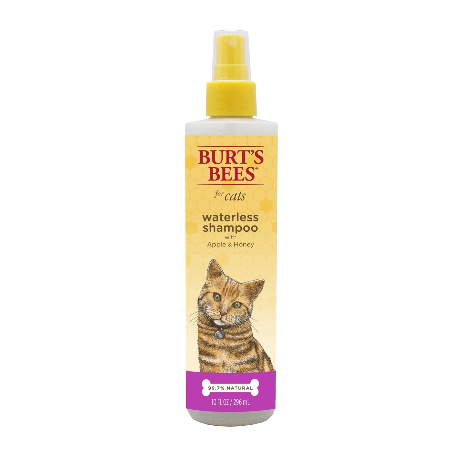 Burt’s Bees Waterless Shampoo for Cats with Apple & Honey