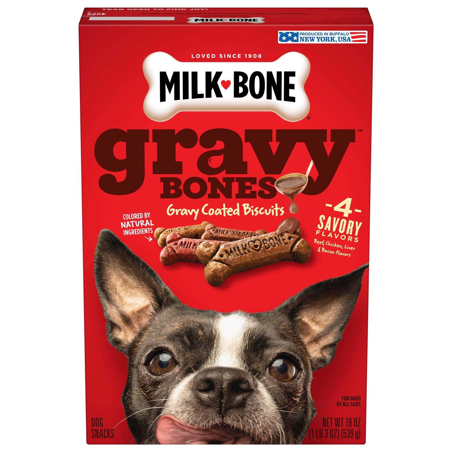 Milk-Bone GravyBones Dog Biscuits