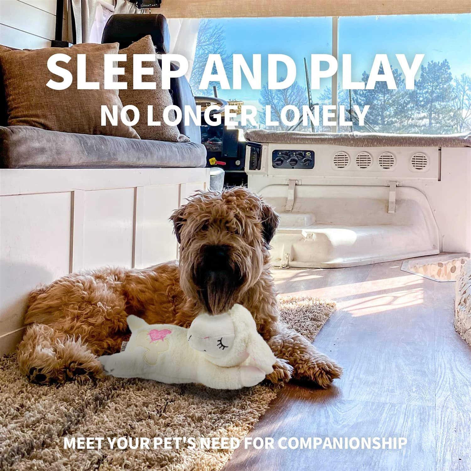 All For Paws Little Buddy Heart Beat Sheep Toy