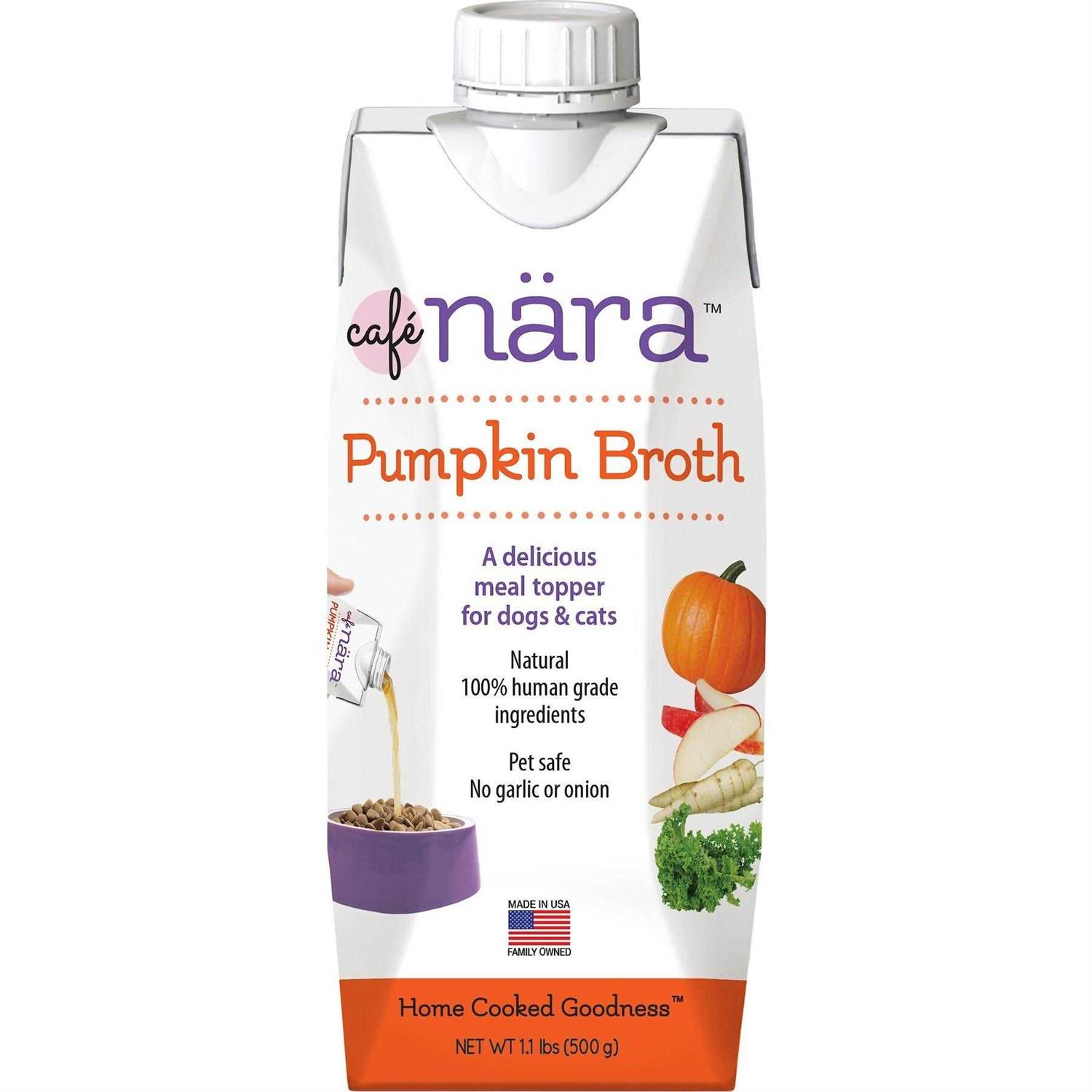 Cafe Nara Pumpkin Broth Wet Meal Topper for Dog & Cat