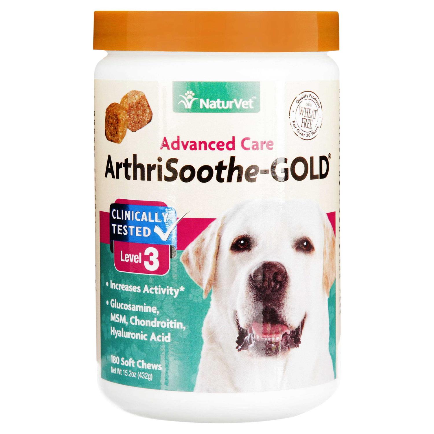 NaturVet ArthriSoothe Gold Advanced Care Soft Chews