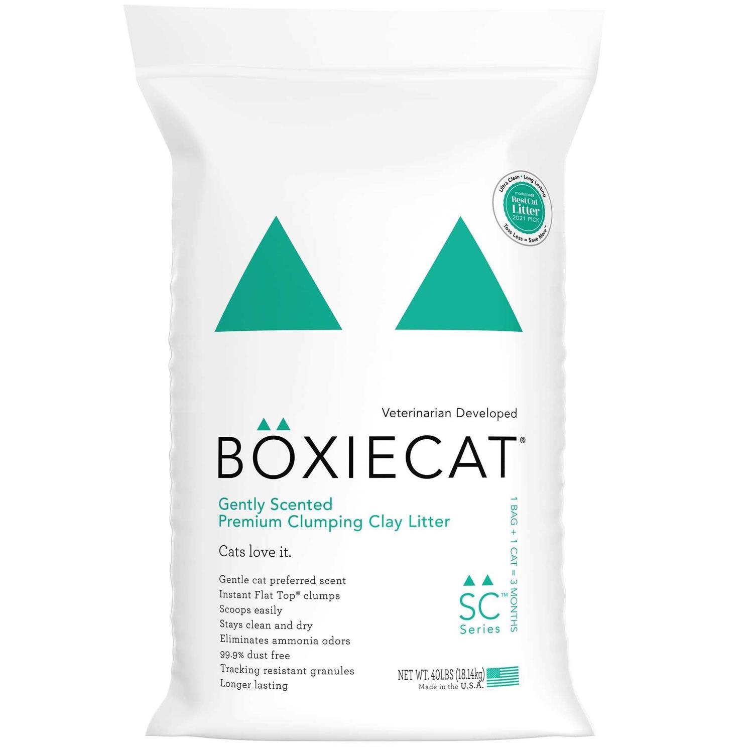 Boxiecat Cat Litter Premium Clumping Clay