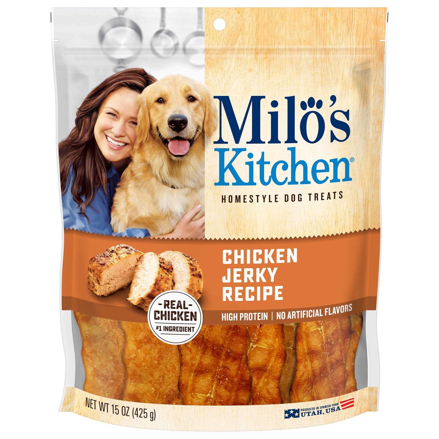 Milo’s Kitchen Chicken Jerky Dog Treats