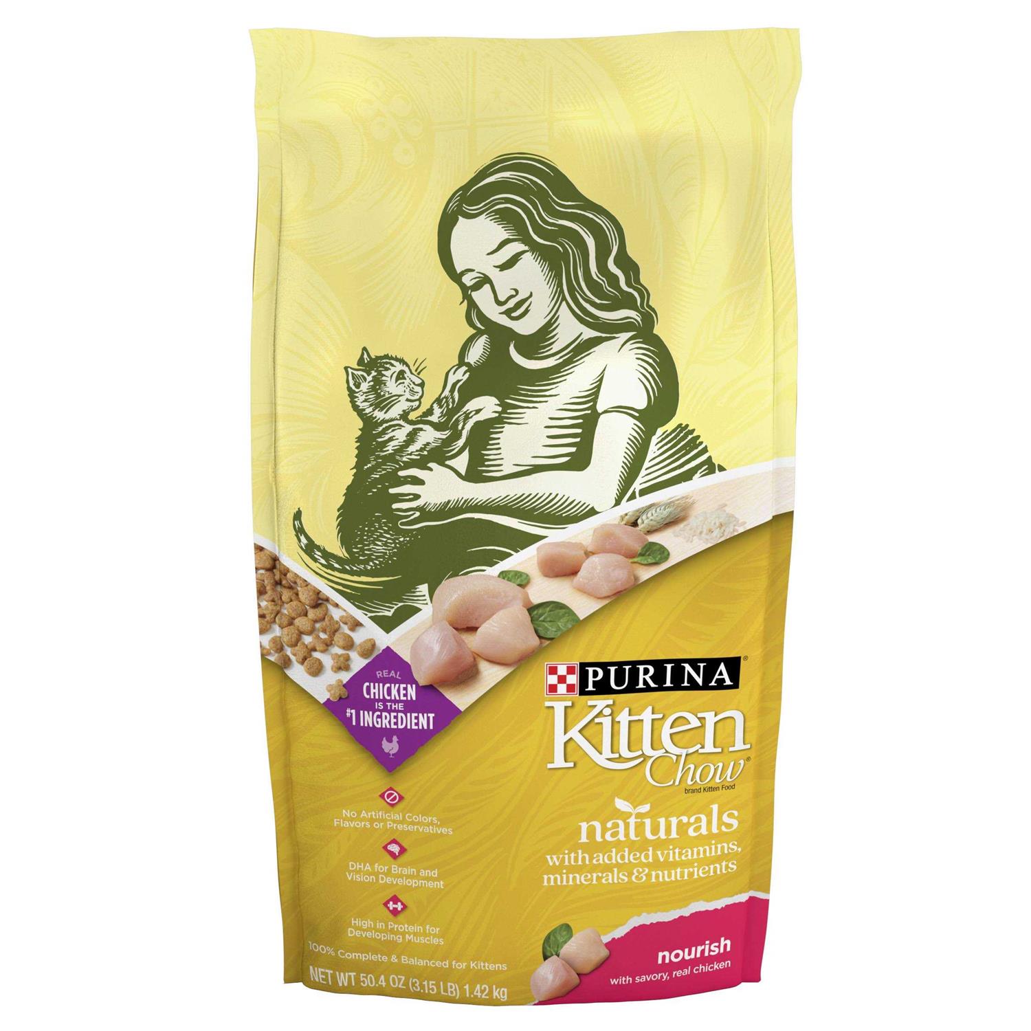 Purina Kitten Chow Naturals Cat Dry Food