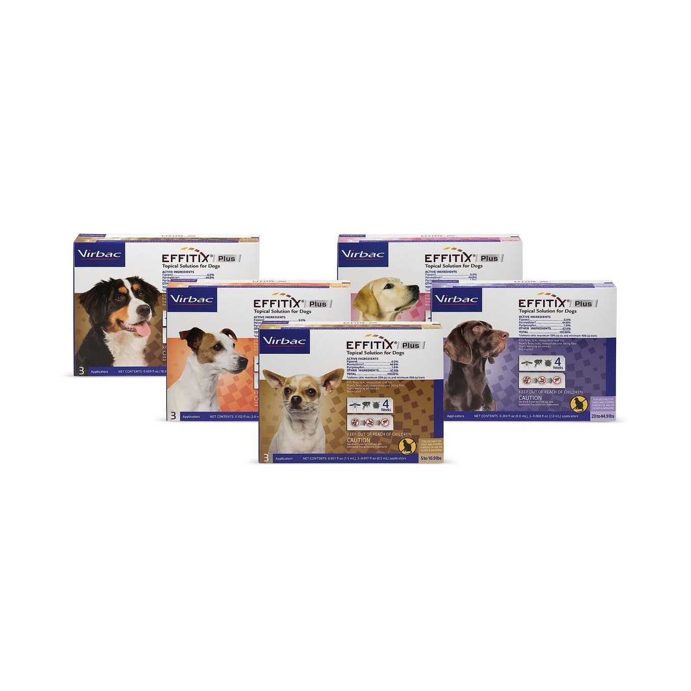 Effitix Plus for Dogs 45-88.9 lbs