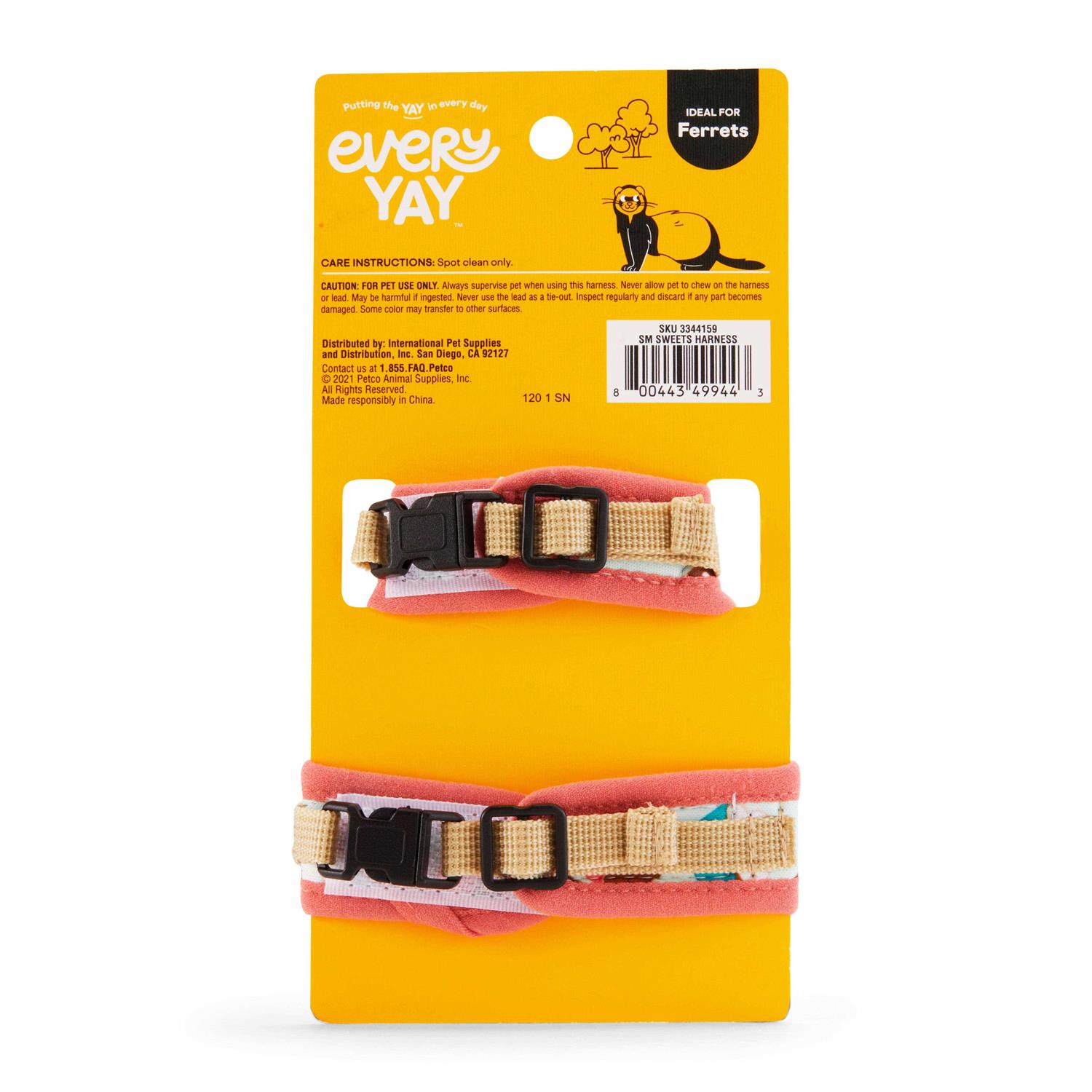 EveryYay Wear With Flair Ferret Harness and Leash