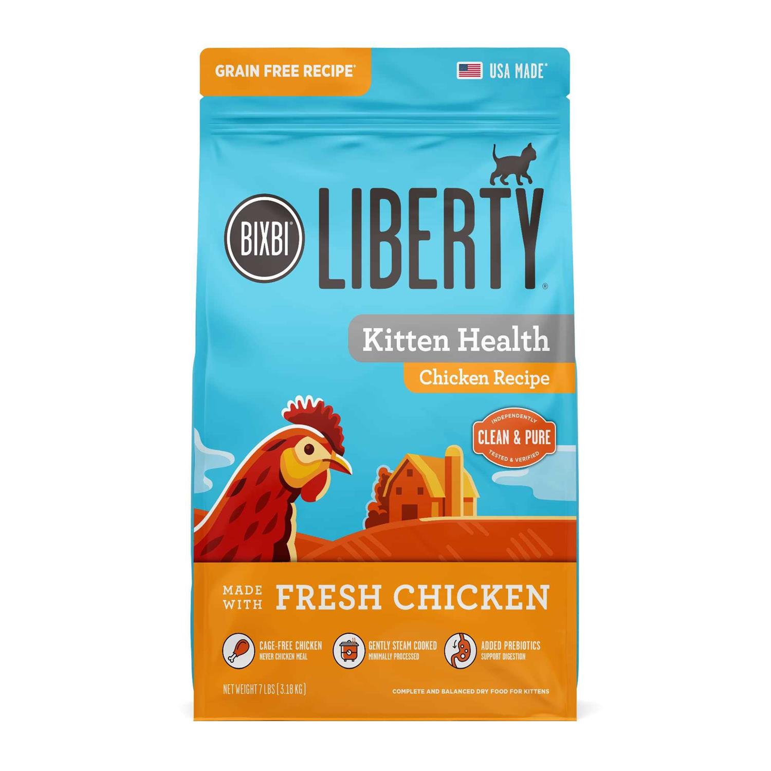 BIXBI Liberty Chicken Recipe Dry Cat Food