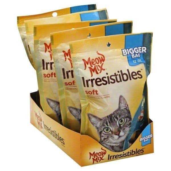Meow Mix Irresistibles Cat Treats Soft