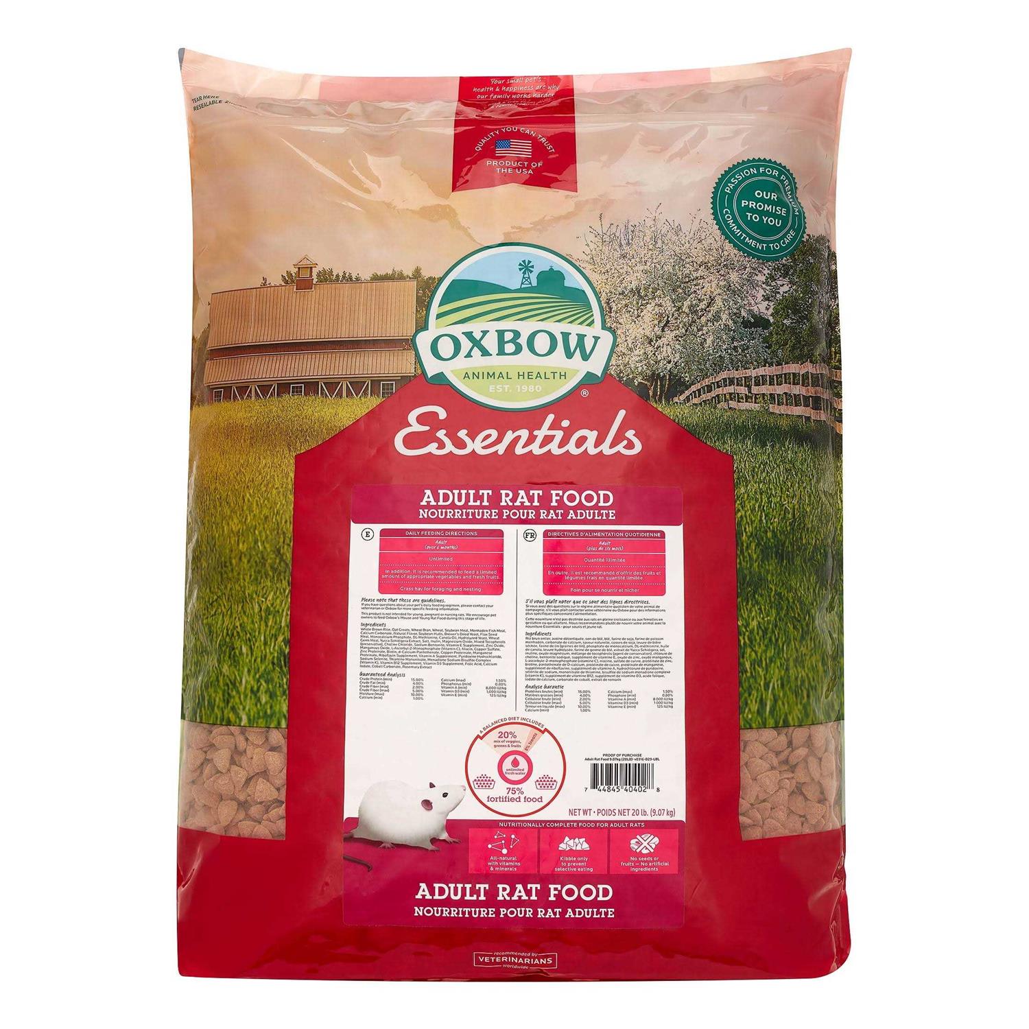 Oxbow Essentials Rat Food