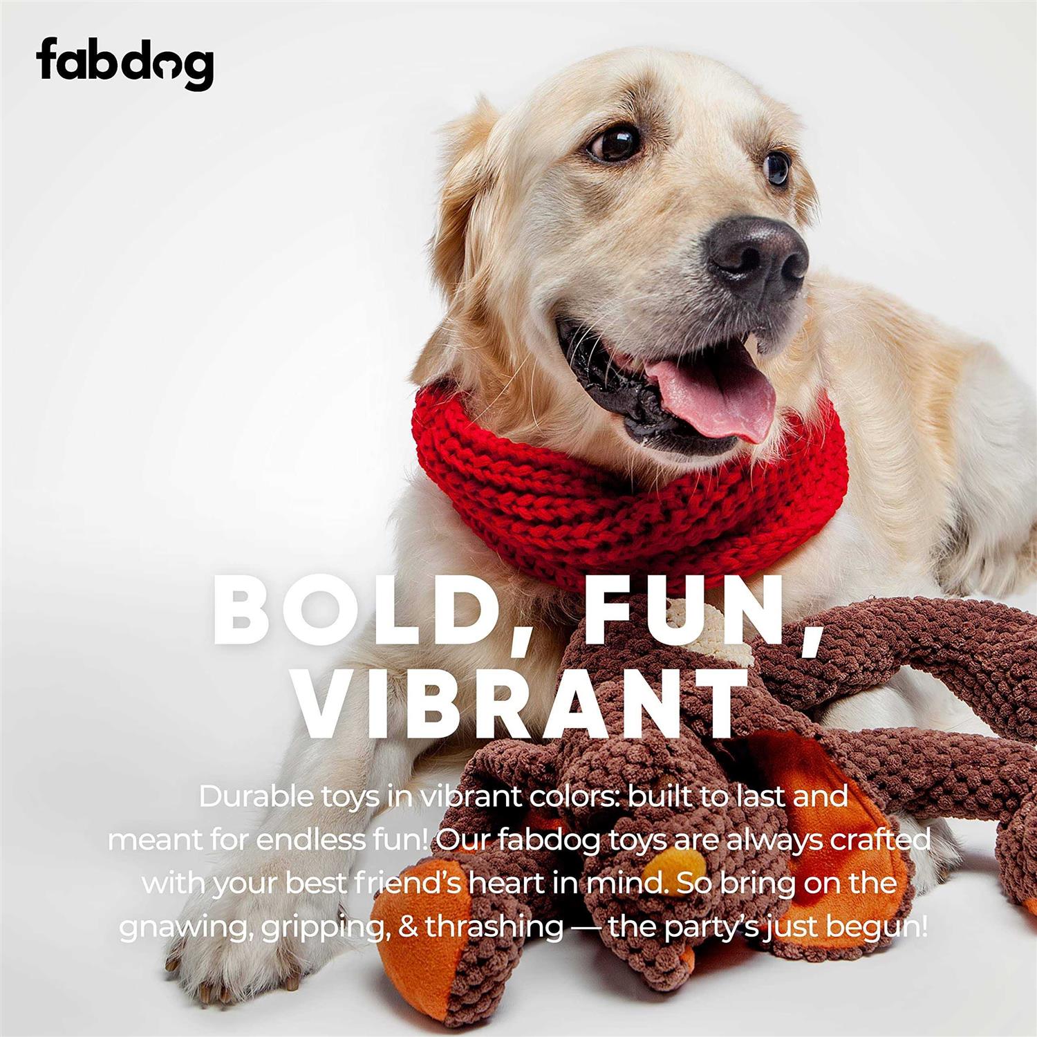 Fabdog Dog Floppy Toy