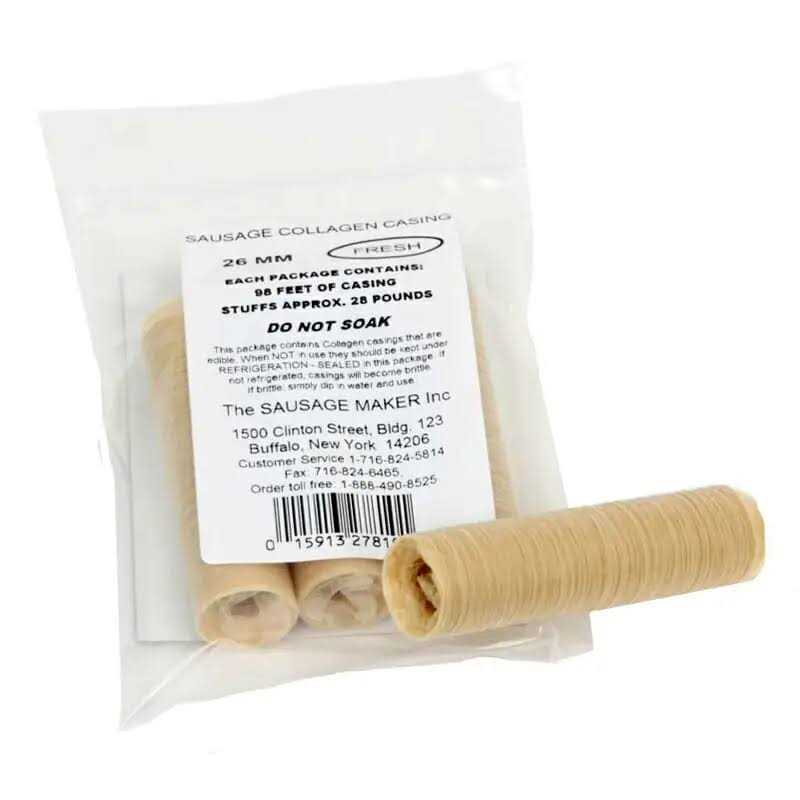 The Sausage Maker Collagen Sausage Casings