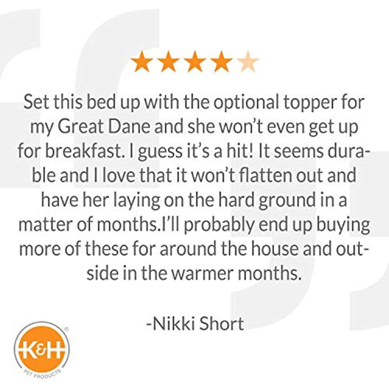 K&H Pet Products Original Bolster Pet Cot