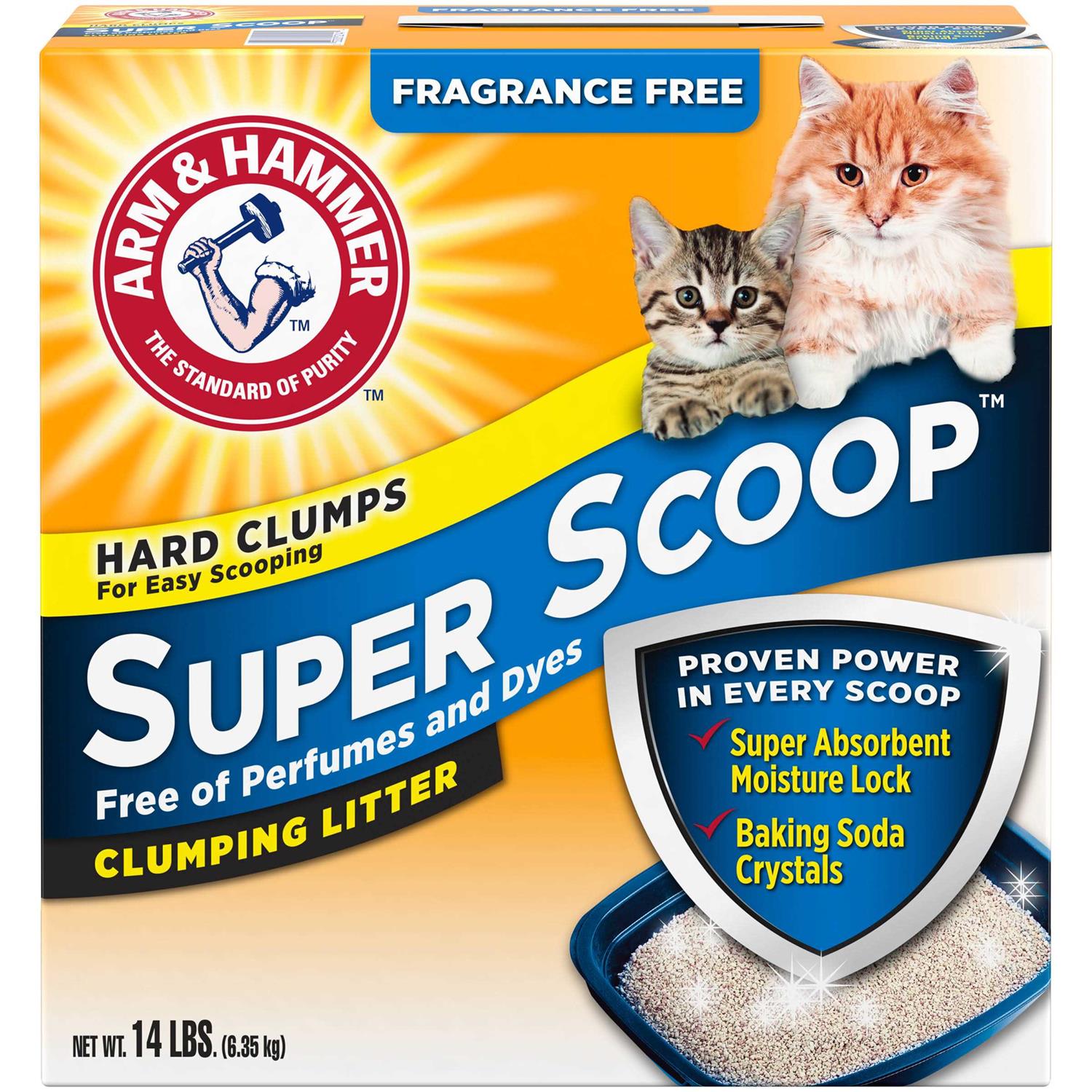 Arm Hammer Super Scoop Clumping Litter