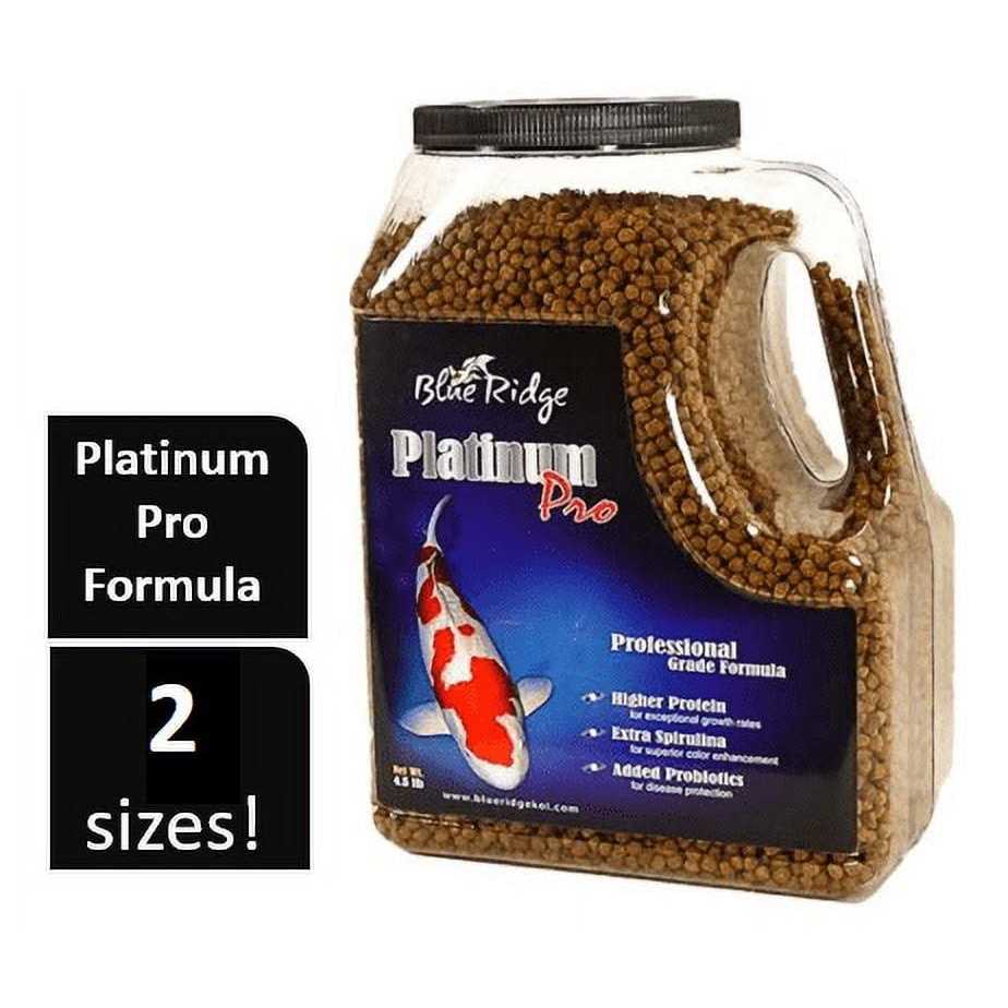 Blue Ridge Platinum Pro Koi Food 4.5 lbs