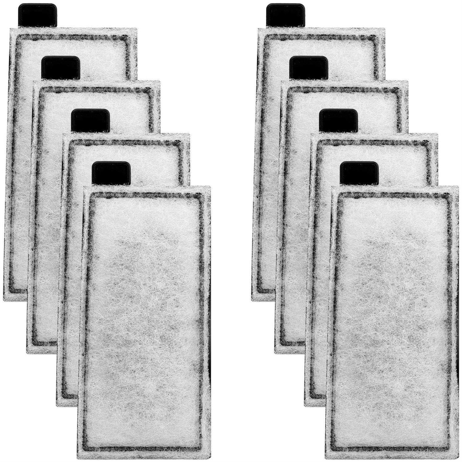 AQQA 8 Pack Aquarium Filter Cartridge Replacement Fish Tank Filter Cartridge Aquarium Internal Filter