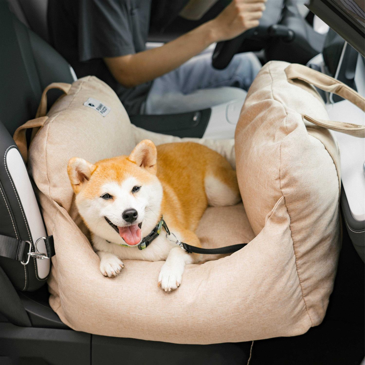 Funnyfuzzy Dog Car Seat Bed First Class