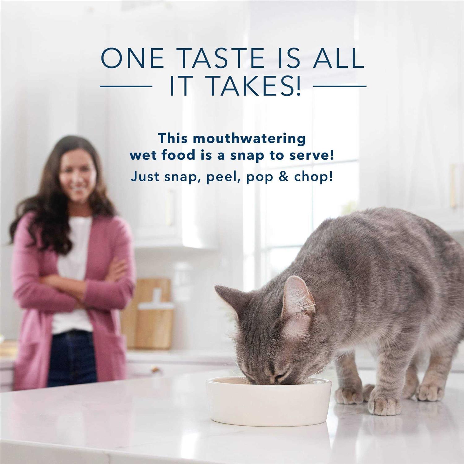 Blue Buffalo Tastefuls Spoonless Singles Adult Pate Wet Cat Food