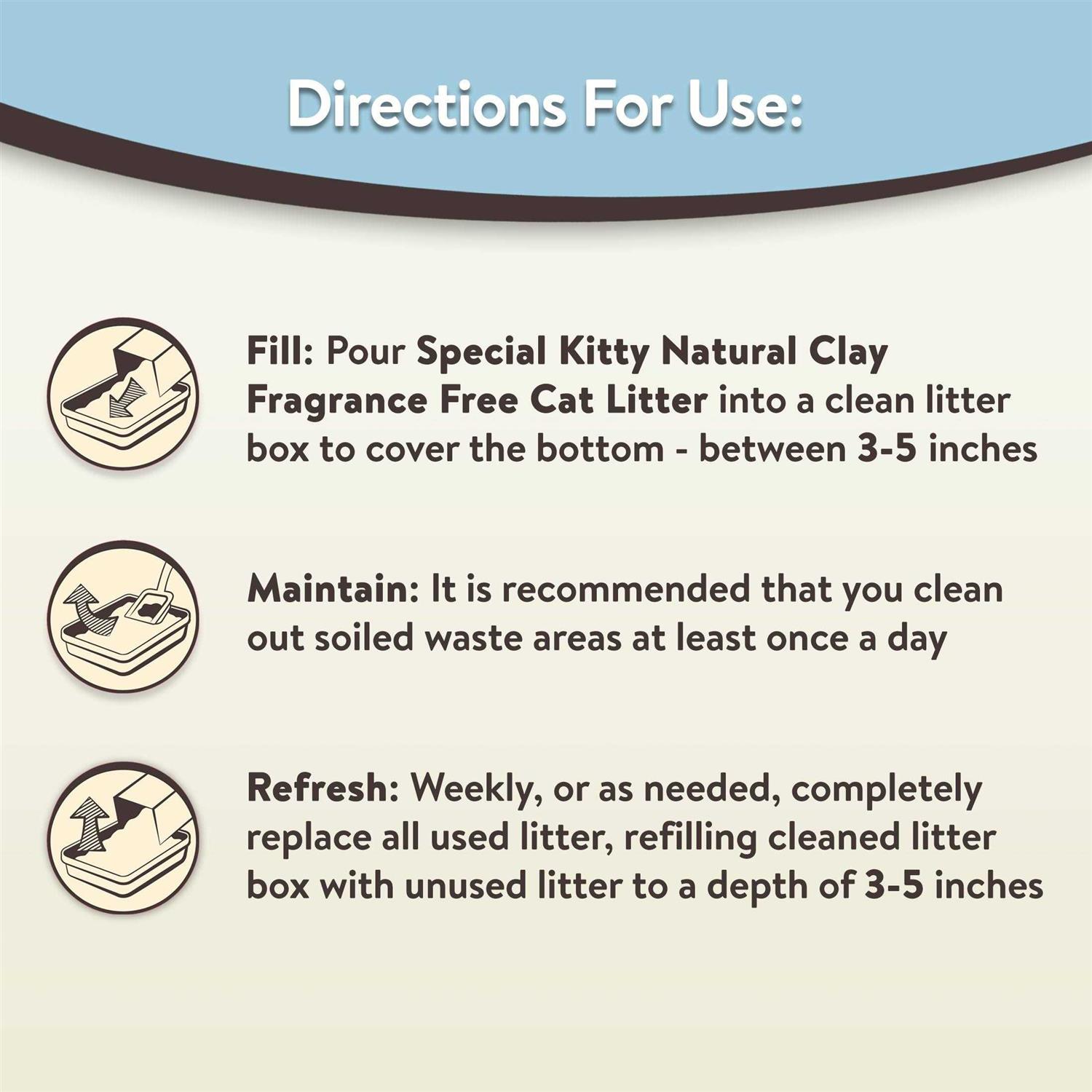 Special Kitty Odor Control Tight Clumping Cat Litter