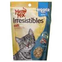 Meow Mix Irresistibles Cat Treats Soft
